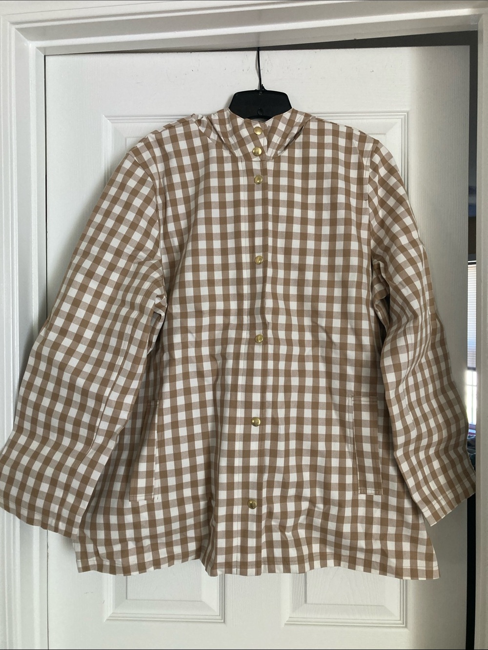 JCrew Factory water repellent anorak style jacket